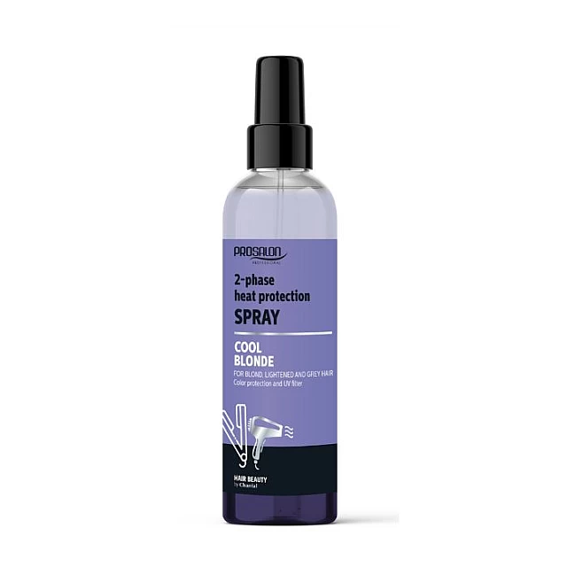 Dvofazni Sprej za Zaštitu Kose od Toplote za Plavu, Izbeljenu i Sedu Kosu 200ml | Prosalon | Kozmo Dvofazni Sprej za Zaštitu Kose od Toplote za Plavu, Izbeljenu i Sedu Kosu 200ml | Prosalon | Kozmo