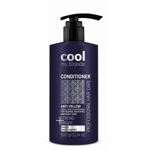 Ljubičasti regenerator za plavu kosu protiv zutila sa keratinom Anti-Yellow COOL MY BLOND 500ml