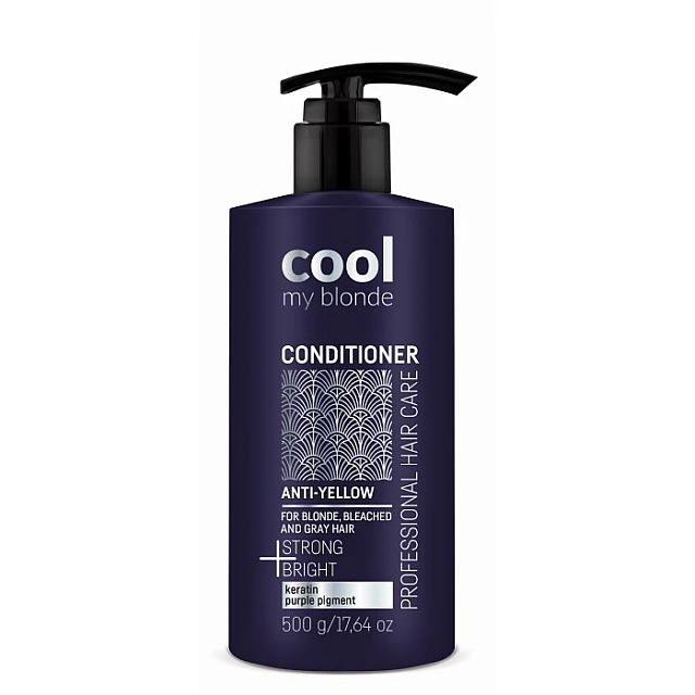 Ljubičasti Regenerator Za kosu sa Keratinom Anti-Yellowe COLD MY BLOND 500ml | CHANTAL | Kozmo Shop Online