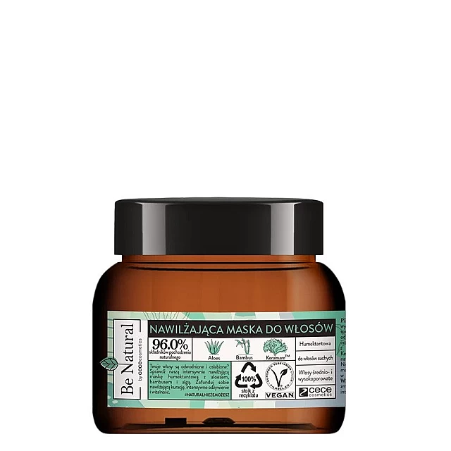Hidratantna maska za kosu sa aloe verom i bambusom za regeneraciju suve kose 250ml | Be Natural | CECE | Cosmetics | Kozmo Hidratantna maska za kosu sa aloe verom i bambusom za regeneraciju suve kose 250ml | Be Natural | CECE | Cosmetics | Kozmo