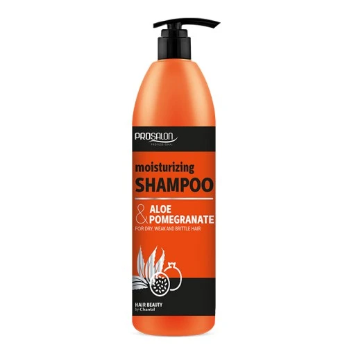 Šampon bez sulfata za jačanje i rast kose sa aktivnim sastojcima Aloje i Nara 1000g Prosalon