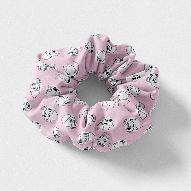 Set od 3 gumice za kosu, Scrunchies Disney Sto i Jedan Dalmatinac - Zelena Set od 3 gumice za kosu, Scrunchies Disney Sto i Jedan Dalmatinac - Zelena