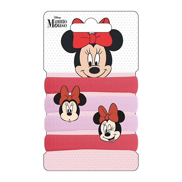 Gumice za kosu Disney Mini 4/1 - Mini Crvena Gumice za kosu Disney Mini 4/1 - Mini Crvena