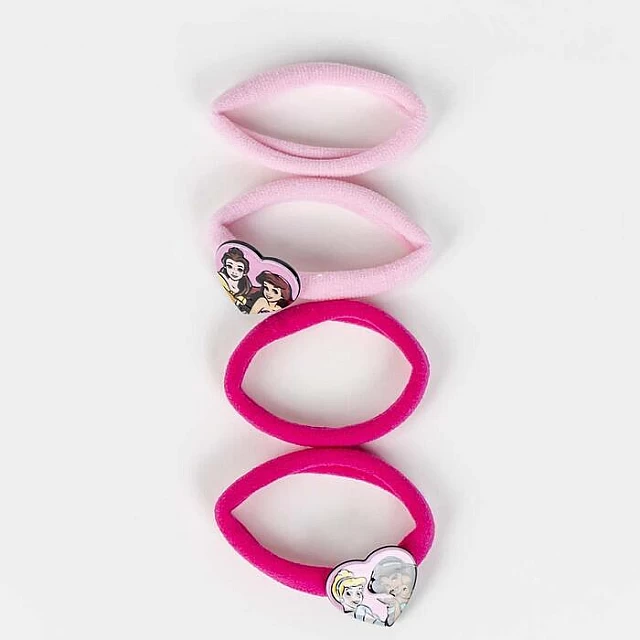Disney Princess Gumice za Kosu - Roze 4-1 | Kozmo | Cerda Beauty - 2500002972 Disney Princess Gumice za Kosu - Roze 4-1 | Kozmo | Cerda Beauty - 2500002972