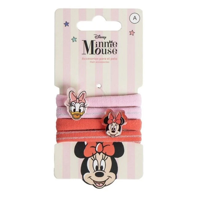 Disney Minnie Mouse Gumice za Kosu - 4 komada | Kozmo | Cerda Beauty - 2500003058