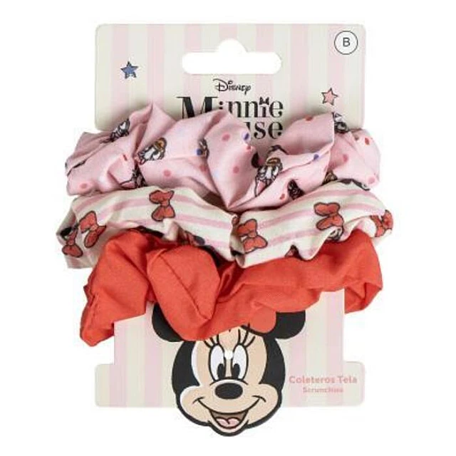 Disney Minnie Mouse Gumice za Kosu - 3 komada| Kozmo | Cerda Beauty - 2500003080