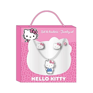Hello Kitty set ogrlice i mindjuše