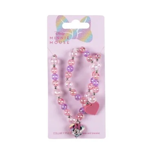 Set Ogrlice i Narukvice za Devojčice Disney Minnie Mouse 