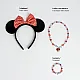 Minnie Mouse Set Aksesoara – Rajf za Kosu, Ogrlica i Narukvica - Kozmo