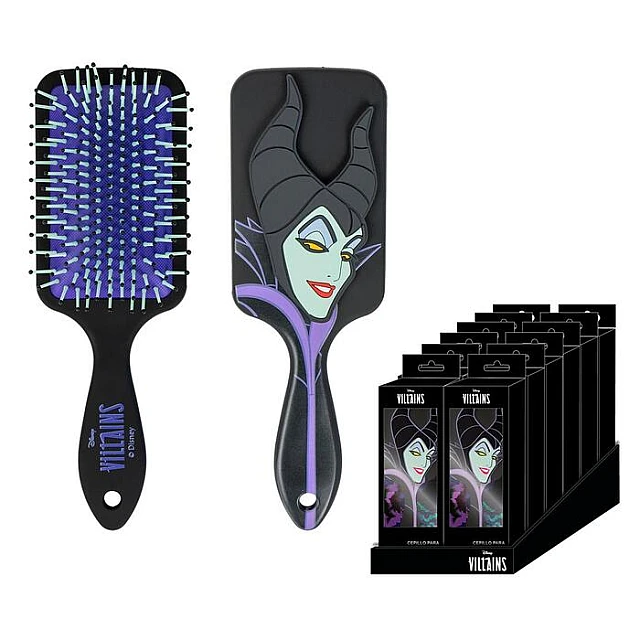 Četka za raščešljavanje kose Disney Villains - Maleficent Cerda Beauty Kozmo