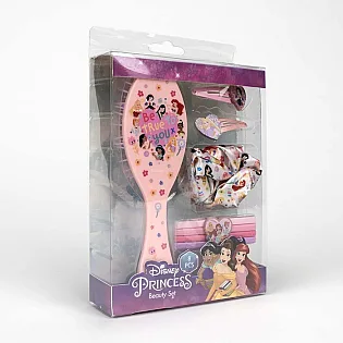 Disney Princess Set – Četka za kosu, gumice i šnalice 
