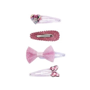 Šnalice za Kosu za Devojčice Disney Minnie Mouse - 4 komada 