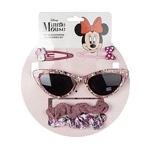 Disney Minnie Mouse set za kosu i naočare za sunce