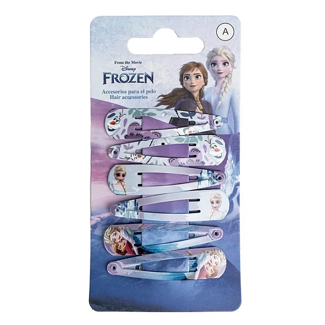 Šnalice za kosu sa mašnom Disney Frozen 6/1-Kozmo-2500003053