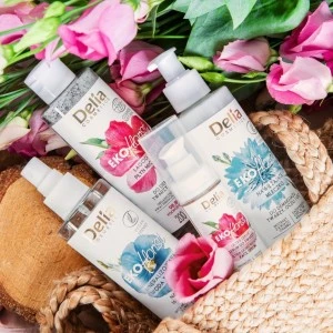 Termalna voda za negu lica sa eteričnim uljima hibiskusa za suvu kožu 200 ml - DELIA EKOflorist