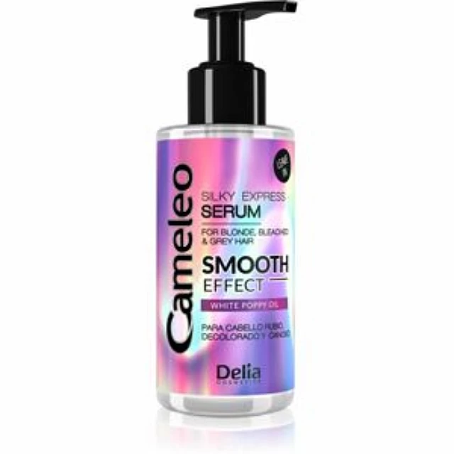 CAMELEO BB - ANTI-YELLOW EFEKAT serum sa uljem belog maka za plavu, posvetljenu i sedu kosu, 145 ml | DELIA Cosmetics | Kozmo CAMELEO BB - ANTI-YELLOW EFEKAT serum sa uljem belog maka za plavu, posvetljenu i sedu kosu, 145 ml | DELIA Cosmetics | Kozmo