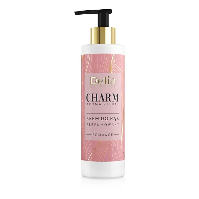Krema za ruke sa aromatičnim mirisima ROMANCE CHARM 200 ml | DELIA Cosmetics | Kozmo Krema za ruke sa aromatičnim mirisima ROMANCE CHARM 200 ml | DELIA Cosmetics | Kozmo