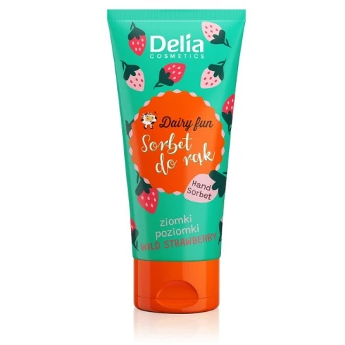 Dairy Fun Krema za ruke Domaće šumske jagode 50 ml - DELIA