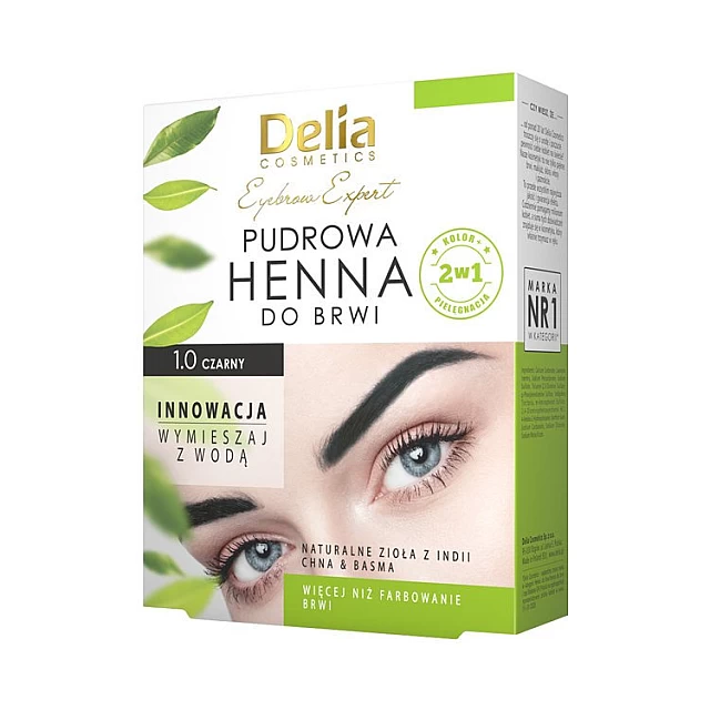 Kana za farbanje obrva 1.0 4g | DELIA Cosmetics | Kozmo Kana za farbanje obrva 1.0 4g | DELIA Cosmetics | Kozmo