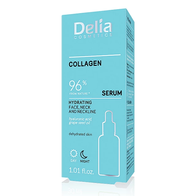 Serum za lice, vrat i dekolte sa kolagenom KOLAGEN 96% 30ml | DELIA Cosmetics | Kozmo Serum za lice, vrat i dekolte sa kolagenom KOLAGEN 96 30ml | DELIA Cosmetics | Kozmo