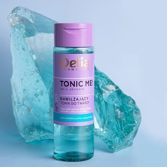 Tonik za lice za suvu i osetljivu kožu za hidrataciju TONIC ME 200 ml - DELIA | DELIA Cosmetics | Kozmo Tonik za lice za suvu i osetljivu kožu za hidrataciju TONIC ME 200 ml - DELIA | DELIA Cosmetics | Kozmo