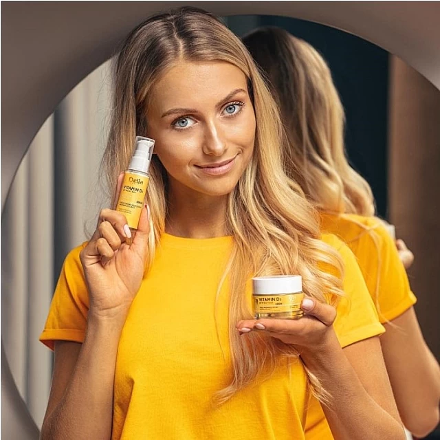 Serum za lice protiv bora sa dodatkom vitamina D3 i anti age efektom, 30 ml | DELIA Cosmetics | Kozmo Serum za lice protiv bora sa dodatkom vitamina D3 i anti age efektom, 30 ml | DELIA Cosmetics | Kozmo