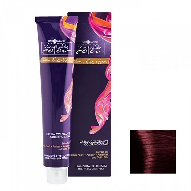 Farba za kosu INIMITABLE COLOR 100ml 5.56 Red mahogany light chestnut | Hair Company Professional | Kozmo Farba za kosu INIMITABLE COLOR 100ml 5.56 Red mahogany light chestnut | Hair Company Professional | Kozmo