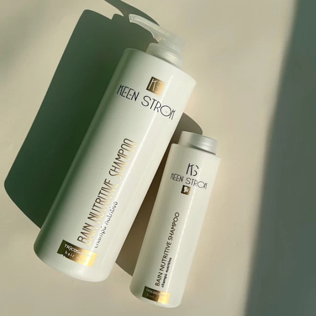 Šampon za negu kose sa uljem makadamije i vitaminom E BAIN NUTRITIVE 1000 ml | Keen Strok | Kozmo Šampon za negu kose sa uljem makadamije i vitaminom E BAIN NUTRITIVE 1000 ml | Keen Strok | Kozmo