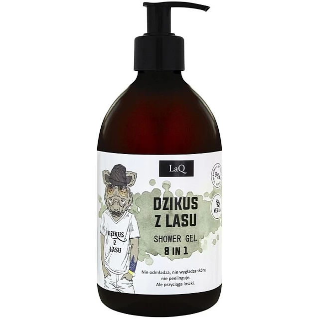 Gel za tuširanje sa mirisom divljine 8 u 1 - Boar 500ml LaQ | Kozmo