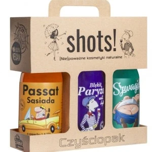 Poklon set – Gelovi za tuširanje za muškarce 3 x 500ml Shots! Poklon set – Gelovi za tuširanje za muškarce 3 x 500ml Shots!