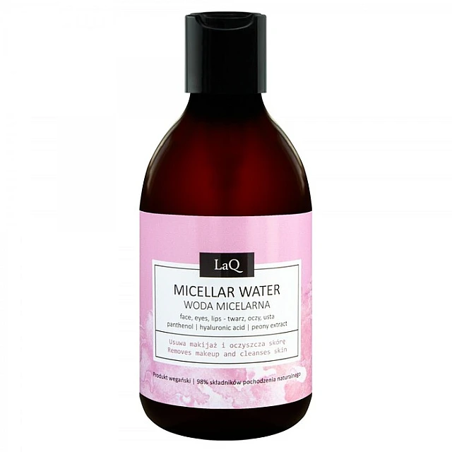 Prirodna micelarna voda za uklanjanje šminke Peony 300ml | LaQ | KOZMO Prirodna micelarna voda za uklanjanje šminke Peony 300ml | LaQ | KOZMO