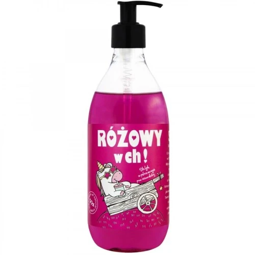 Prirodni gel za tuširanje sa mirisom ruže, mošusa i limuna Pink as F***!  500ml