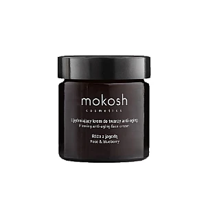Krema za lice protiv bora sa anti age efektom sa eteričnim uljima ruže i borovnice 60 ml - MOKOSH
