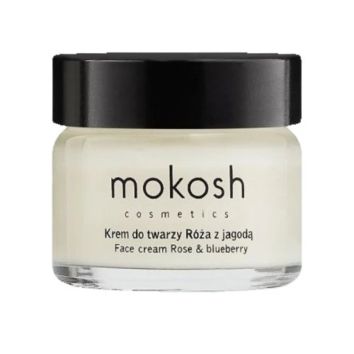 Krema za lice protiv bora sa anti age efektom sa eteričnim uljima ruže i borovnice mini 15 ml - MOKOSH