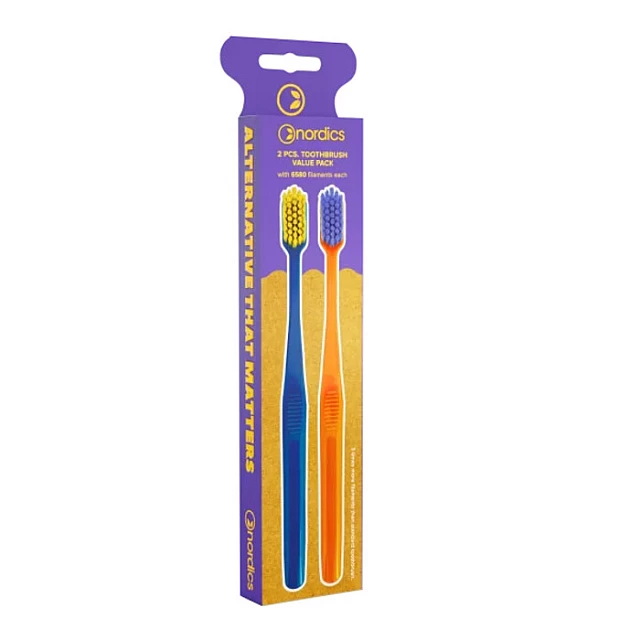 Četkice za zube Premium SOFT 6580 - 2u1 | Nordics | Kozmo - 3800500324722 Četkice za zube Premium SOFT 6580 - 2u1 | Nordics | Kozmo - 3800500324722