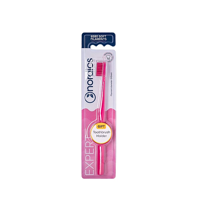 Četkica za zube Nordics Expert Soft 6580 Roze | Kozmo Četkica za zube Nordics Expert Soft 6580 Roze | Kozmo