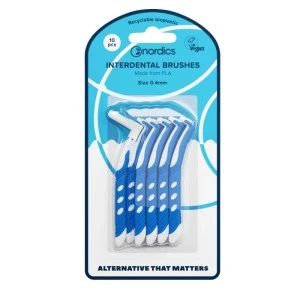  Interdentalne četkice za zube u obliku slova L 0,40mm set od 10 kom