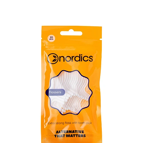 Konac za zube sa čačkalicom Nordics 20 kom