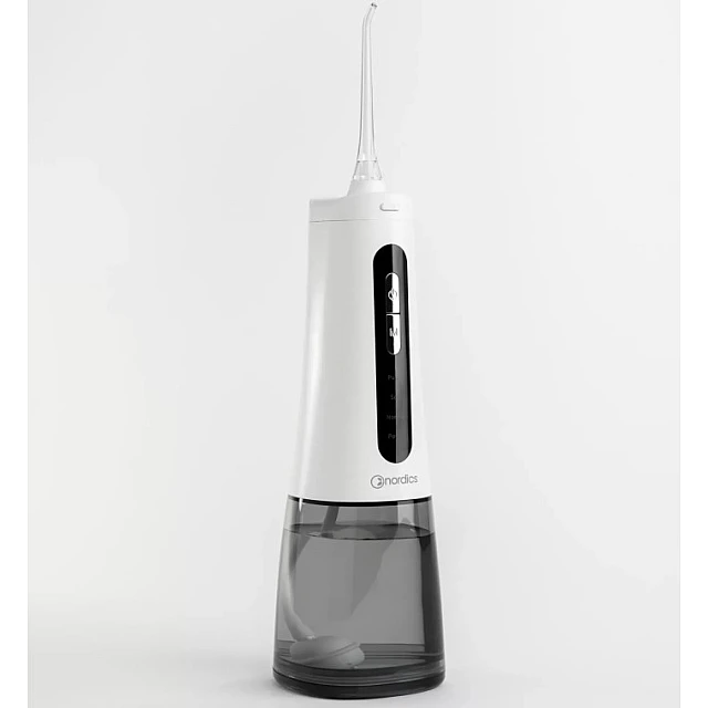 Bežični vodeni konac za zube Nordics za interdentalno čišćenje Water Flosser crni 3800501908143 Kozmo