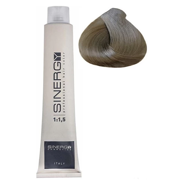 Farba za kosu SINERGY 9.1 veoma svetlo pepeljasto plava | Sinergy Cosmetics | Kozmo Farba za kosu SINERGY 9.1 veoma svetlo pepeljasto plava | Sinergy Cosmetics | Kozmo