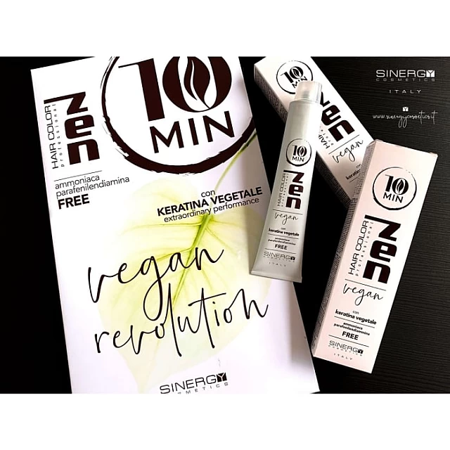 Farba za kosu bez amonijaka sa delovanjem za 10 minuta ZEN PROFESSIONAL orah smeđa | Sinergy Cosmetics | Kozmo Farba za kosu bez amonijaka sa delovanjem za 10 minuta ZEN PROFESSIONAL orah smeđa | Sinergy Cosmetics | Kozmo
