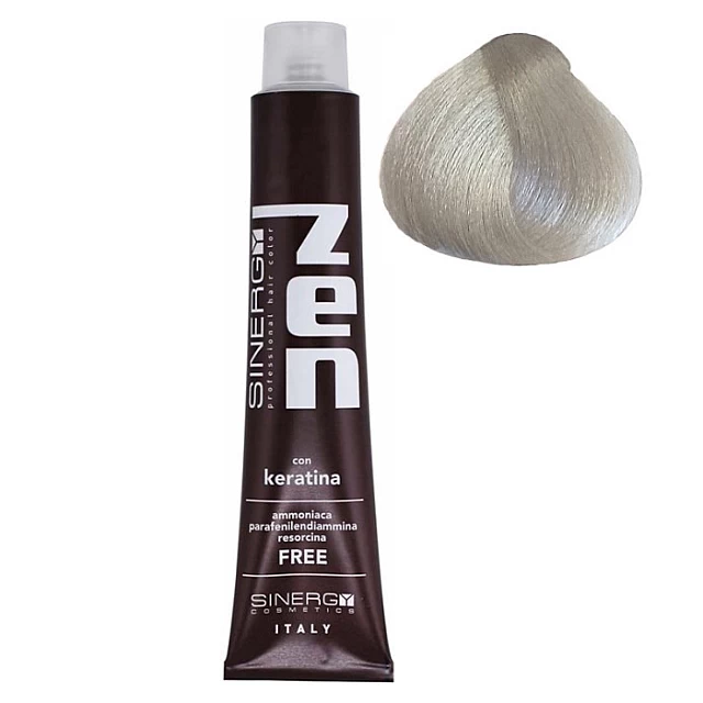 Farba za kosu bez amonijaka sa keratinom ZEN SINERGY 11.89 ledeno plava | Sinergy Cosmetics | Kozmo Farba za kosu bez amonijaka sa keratinom ZEN SINERGY 11.89 ledeno plava | Sinergy Cosmetics | Kozmo