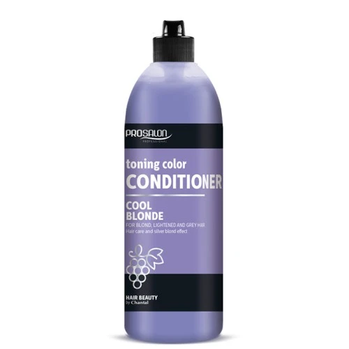 Regenerator za toniranje kose za blajhanu, farbanu i prirodno plavu kosu sa efektom protiv žutih tonova - COOL BLONDE - PROSALON 500g