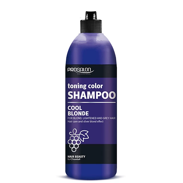 Toner kolor šampon za blajhanu, farbanu i prirodno plavu kosu sa efektom protiv žutih tonova - COOL BLONDE - PROSALON 500g |CHANTAL PROSALON Professional | Kozmo Toner kolor šampon za blajhanu, farbanu i prirodno plavu kosu sa efektom protiv žutih tonova - COOL BLONDE - PROSALON 500g |CHANTAL PROSALON Professional | Kozmo