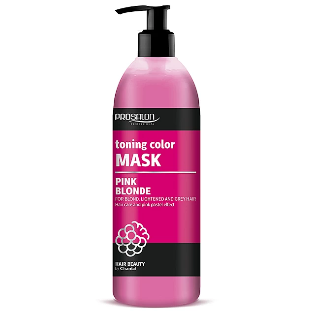 Maska za toniranje kose sa pastelno pink efektom - PINK BLONDE - PROSALON 500ml | CHANTAL PROSALON Professional | Kozmo Maska za toniranje kose sa pastelno pink efektom - PINK BLONDE - PROSALON 500ml | CHANTAL PROSALON Professional | Kozmo