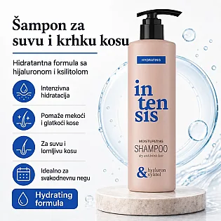 Hidratantni šampon za suvu kosu Intensis Hydrating 1000ml