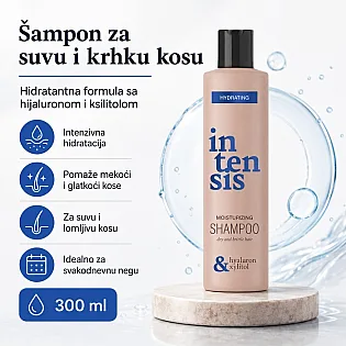 Hidratantni šampon za suvu kosu Intensis Hydrating 300 ml