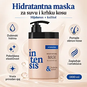 Hidratantna maska za suvu kosu Intensis Hydrating 1000 ml