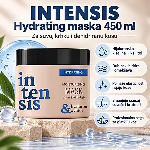 Hidratantna maska za suvu kosu Intensis Hydrating 450 ml