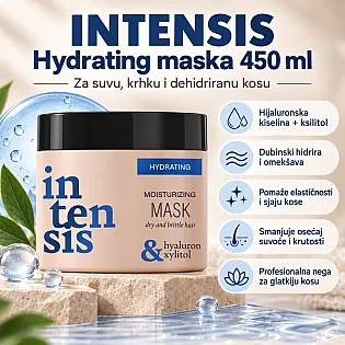 Hidratantna maska za suvu kosu Intensis Hydrating 450 ml